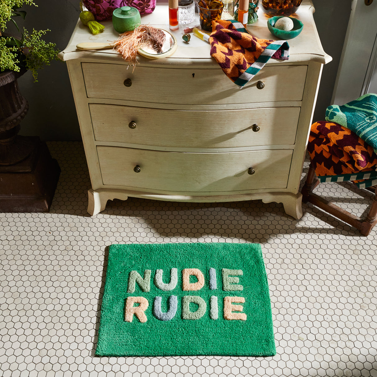 Nudie Rudie Bath Mat Mini - Perilla