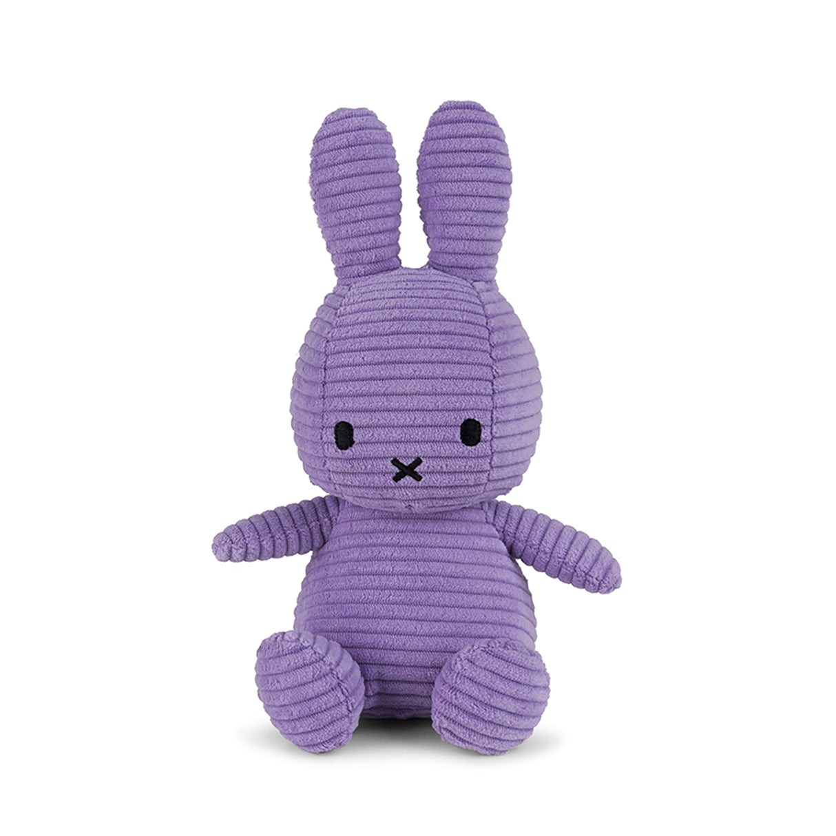 Miffy Corduroy Soft Toy - Dark Purple