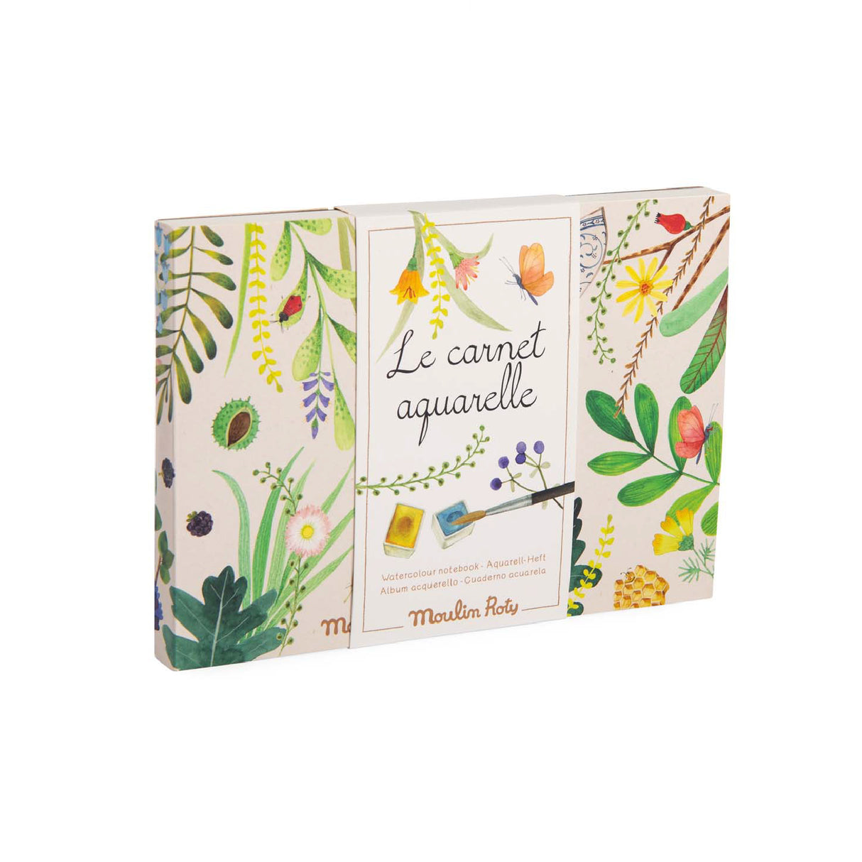Moulin Roty - Le Jardin - Watercolour Notebook
