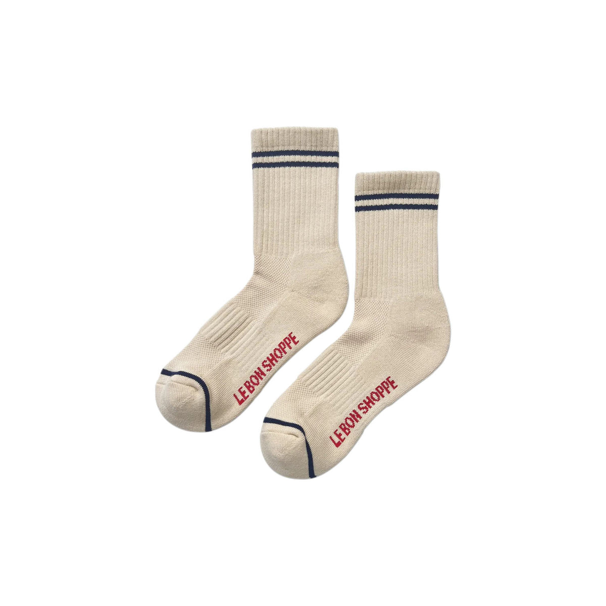 Boyfriend Socks - Cashew
