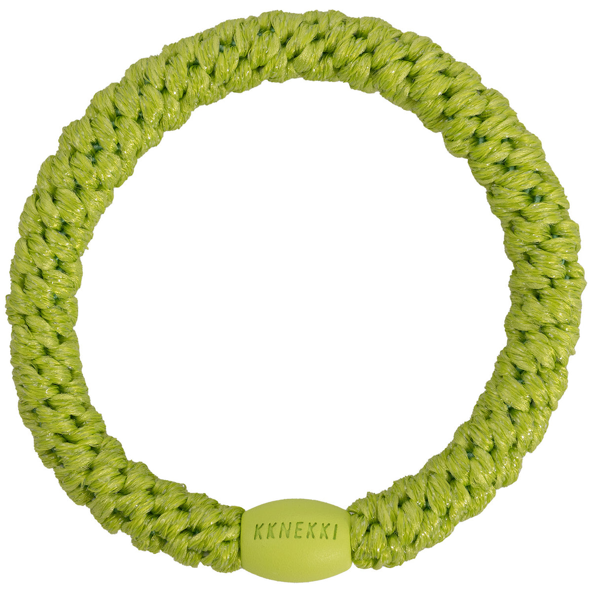 Kknekki Original Hair Tie - Lime Zest Glitter