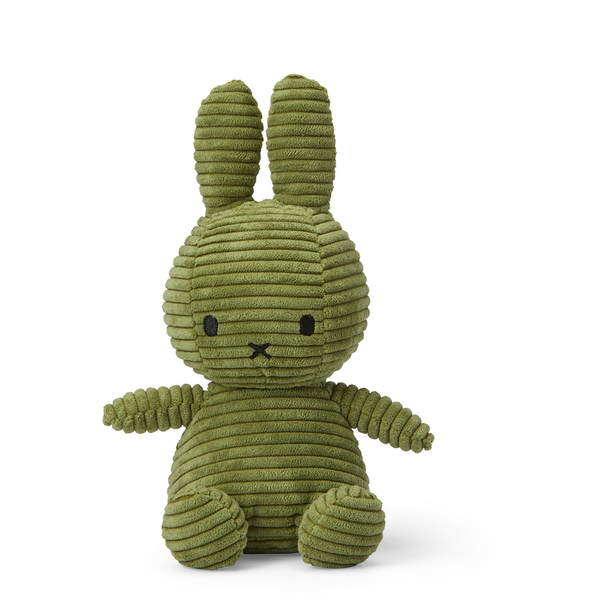 Miffy Corduroy Soft Toy - Olive Green