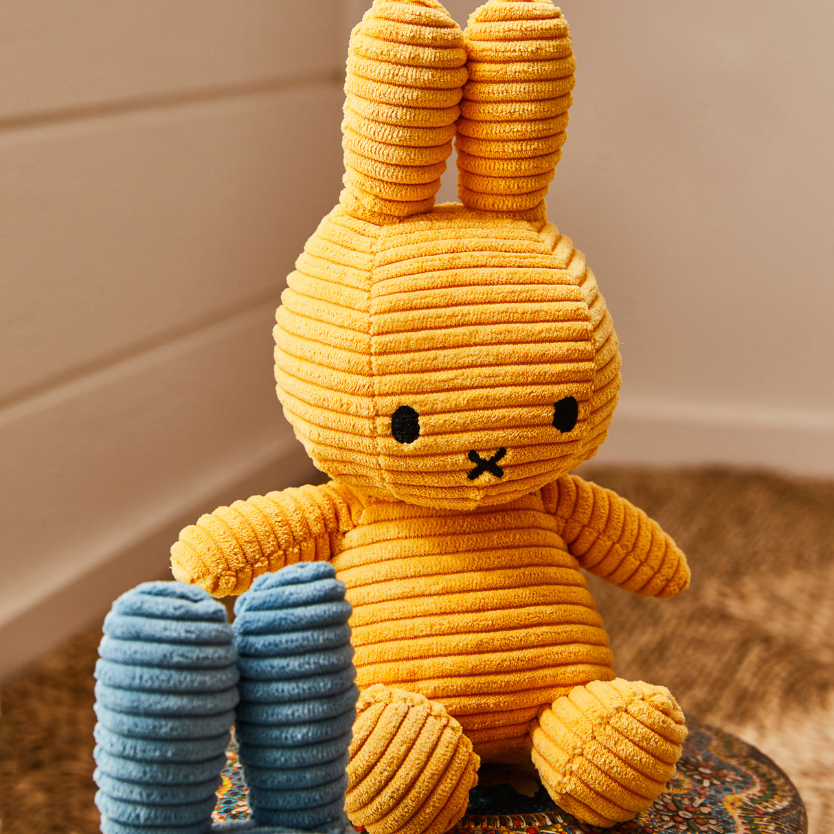 Miffy Corduroy Soft Toy - Yellow