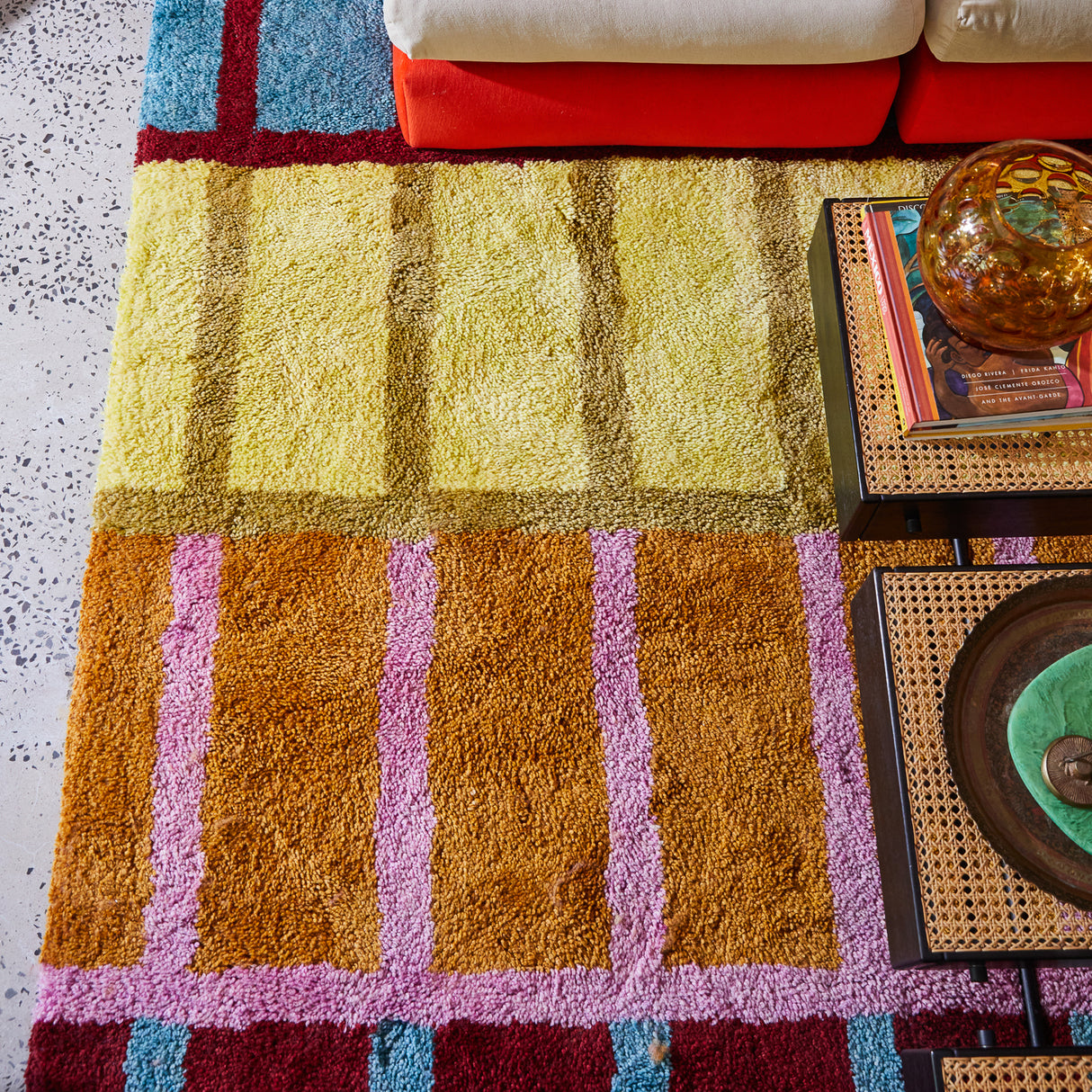 Remi Tufted Rug - Copper