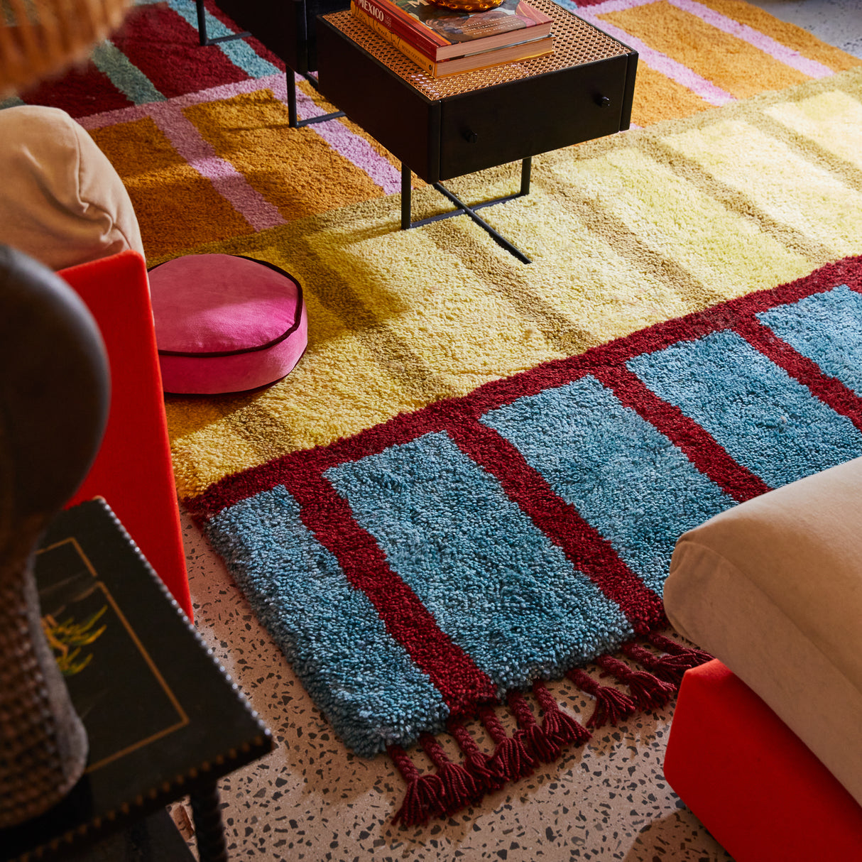Remi Tufted Rug - Copper