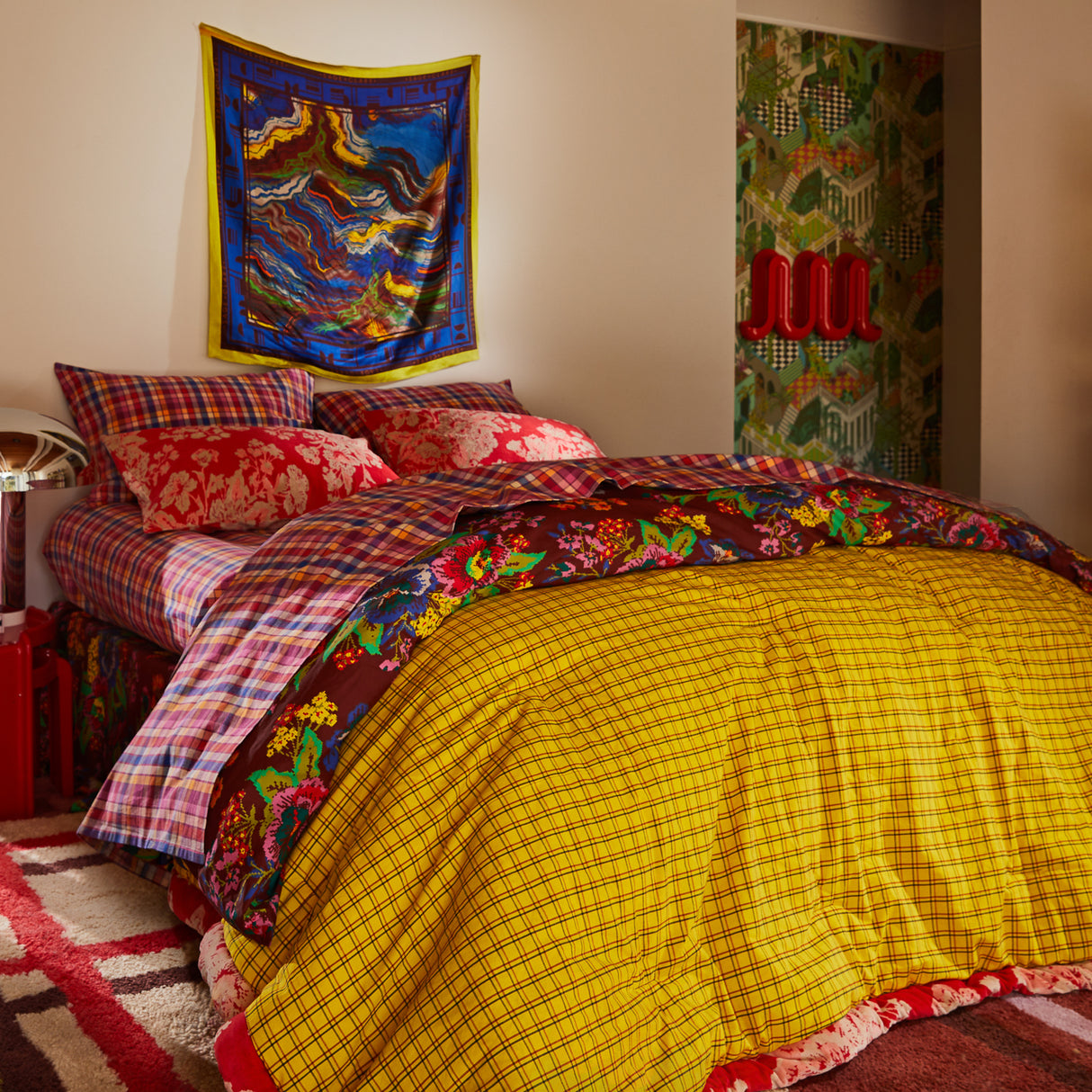 Zita Velvet Bedcover