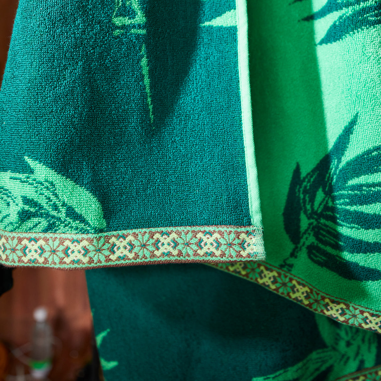 Aneta Bath Sheet - Spring Green