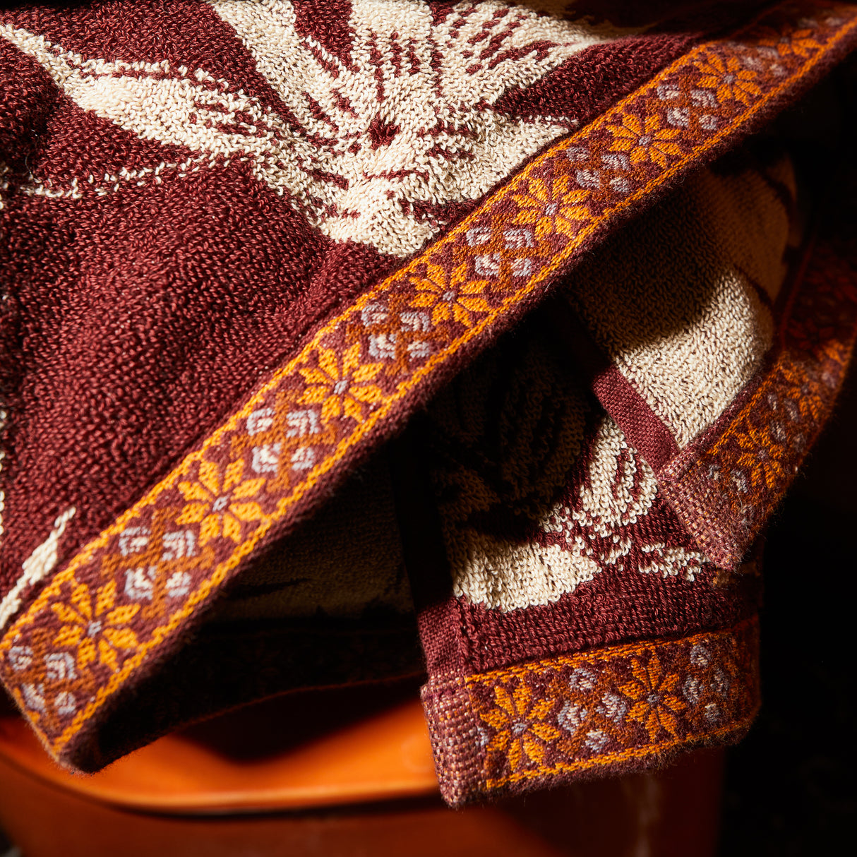 Aneta Bath Sheet - Rosewood