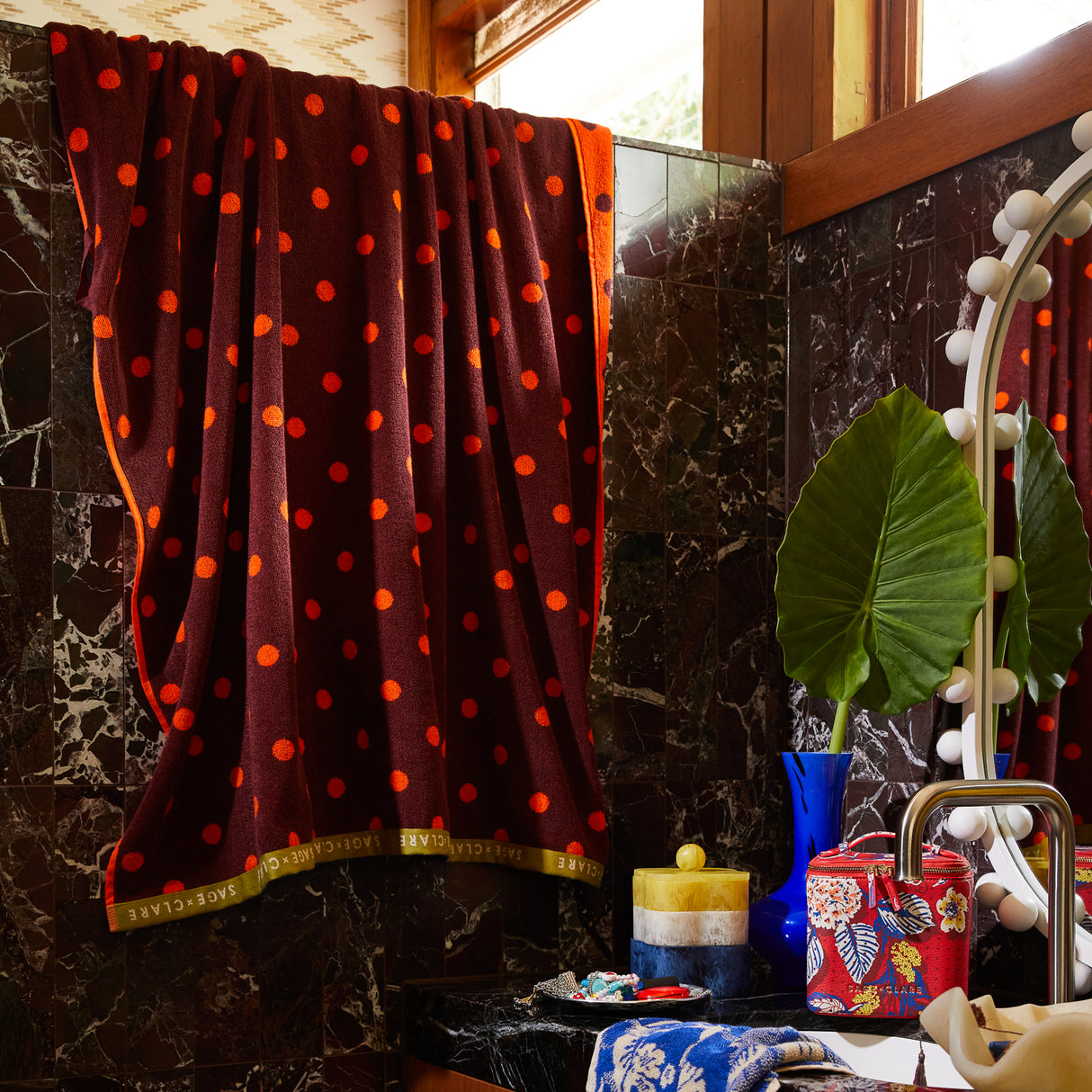 Paige Bath Sheet - Orangerie