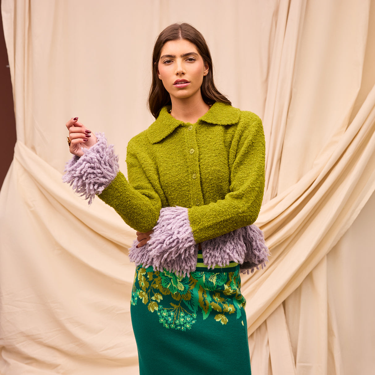 Thalia Cardigan - Juniper XS