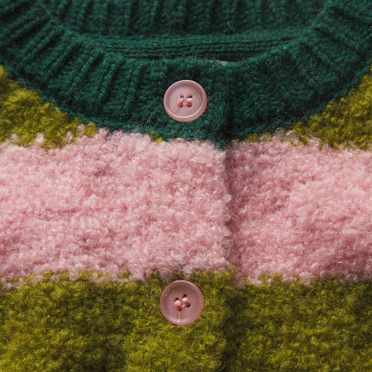 Estrid Kids Cardigan - Blush