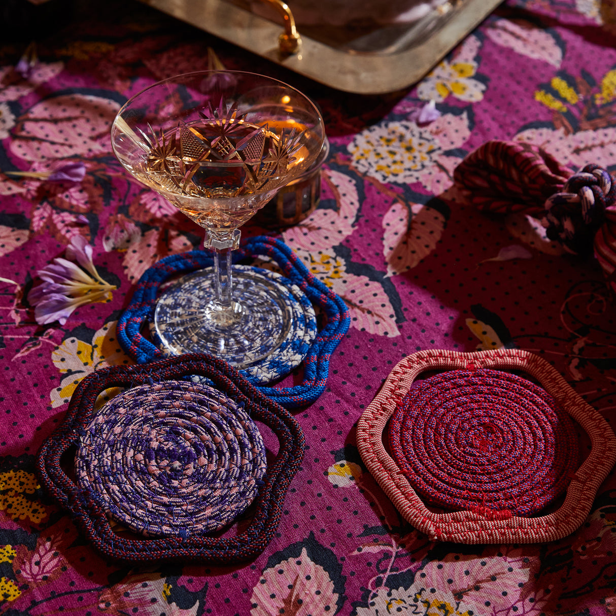 Marzena Coaster - Thistle