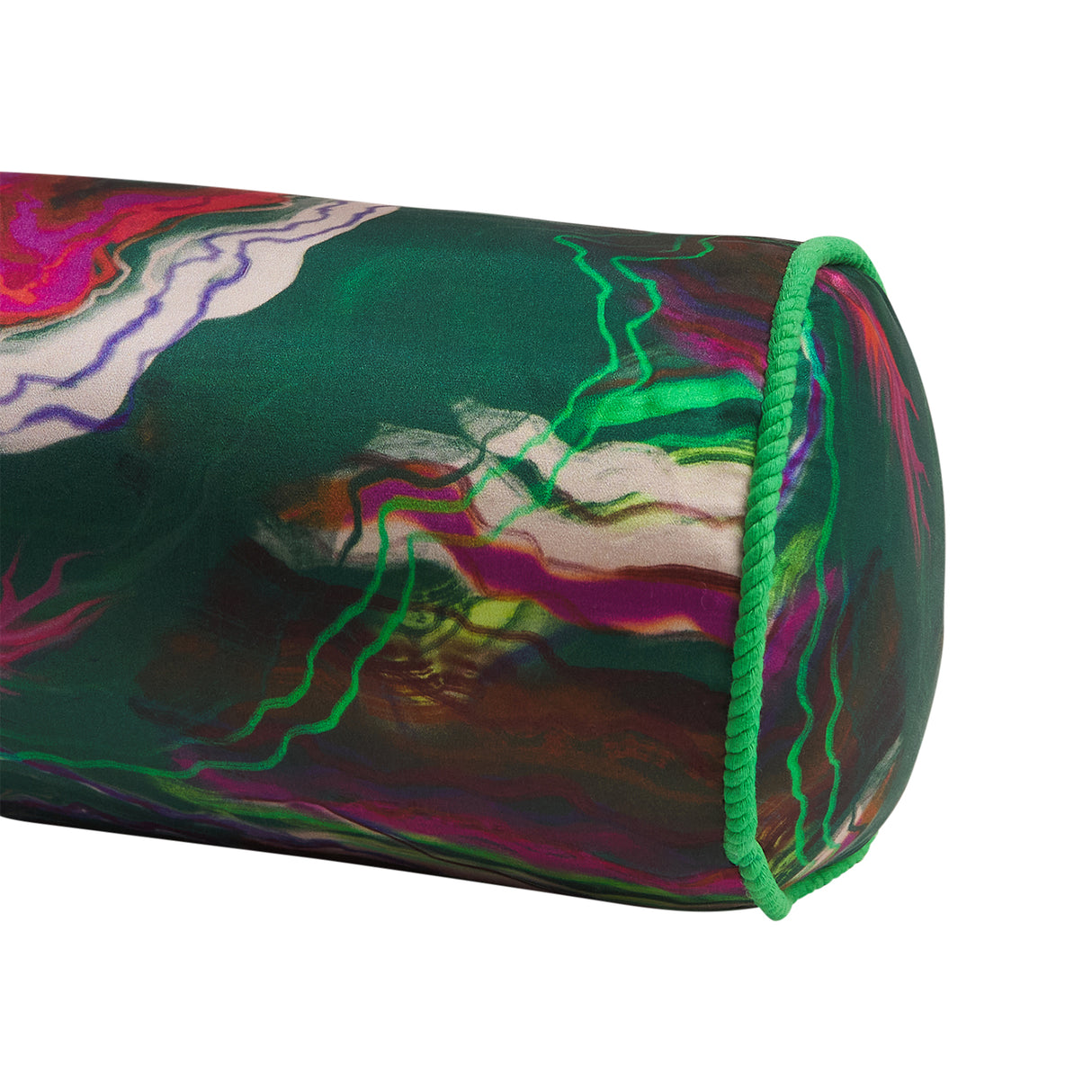 Zoi Silk Bolster Cushion Feather Insert