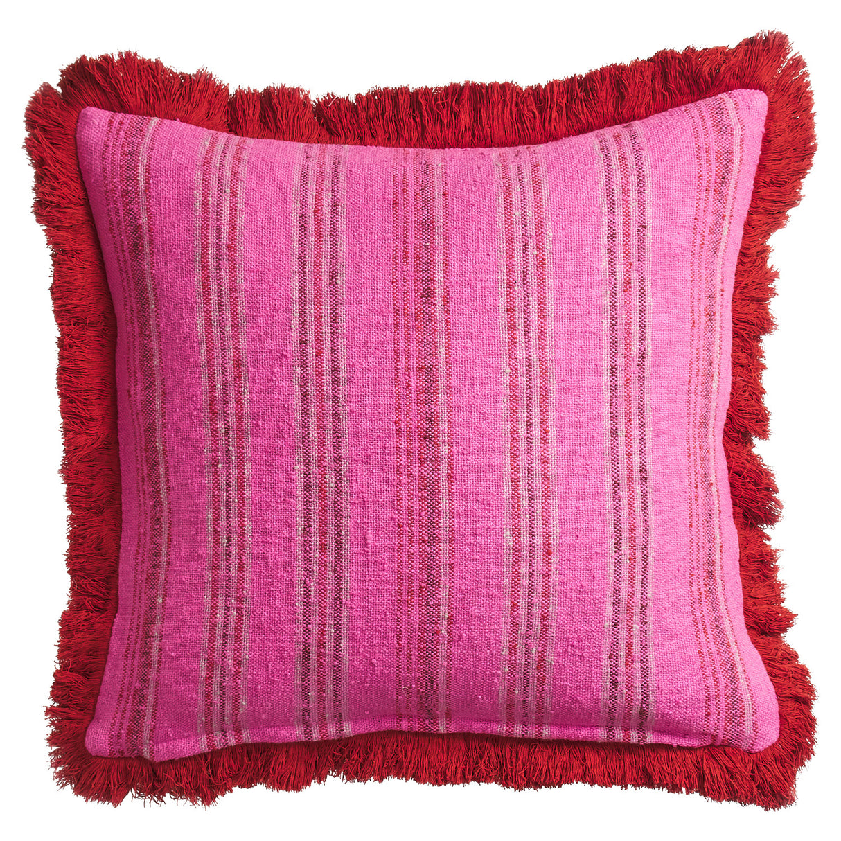 Nicolette Woven Cushion - Pansy Feather Insert