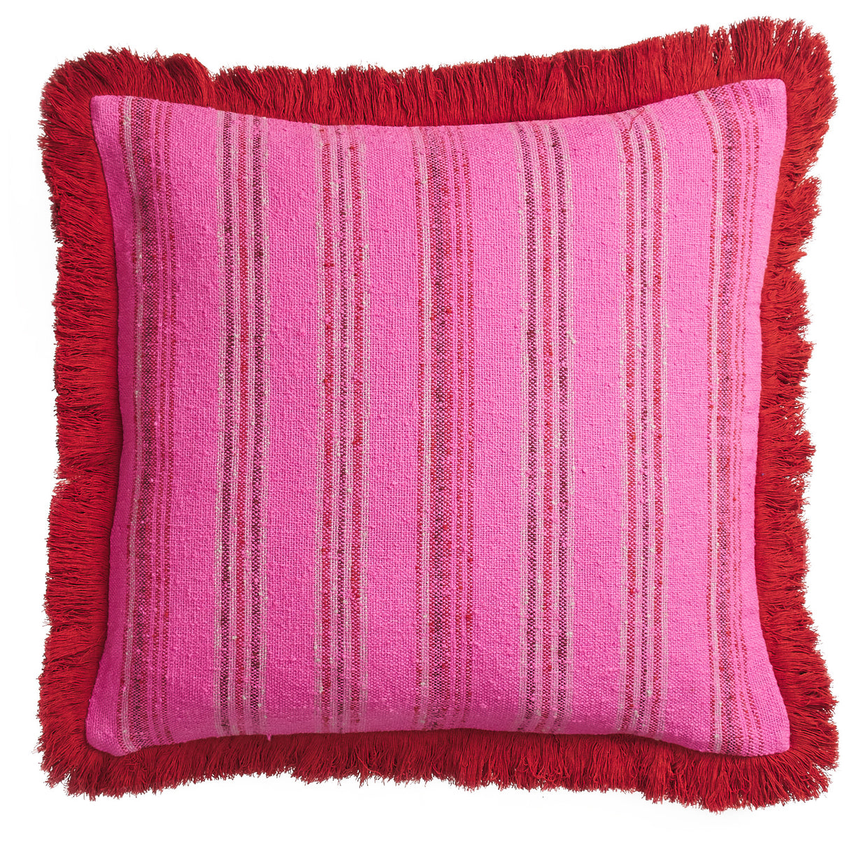 Nicolette Woven Cushion - Pansy Feather Insert