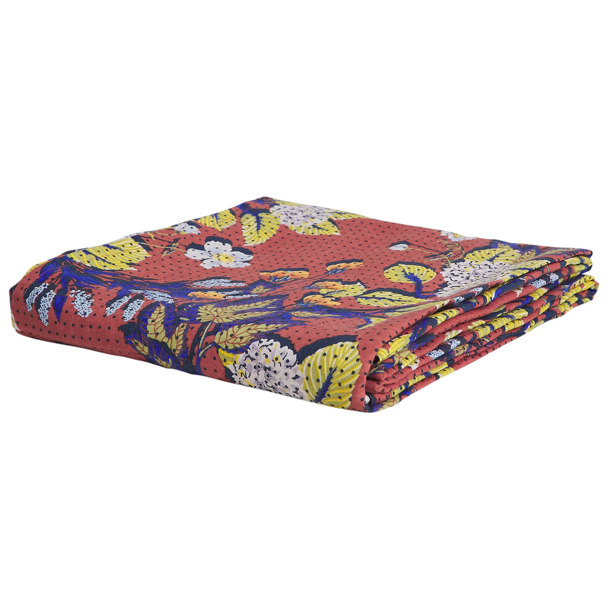 Heidi Linen Sheets - Burnt Sienna Flat Sheet / Queen