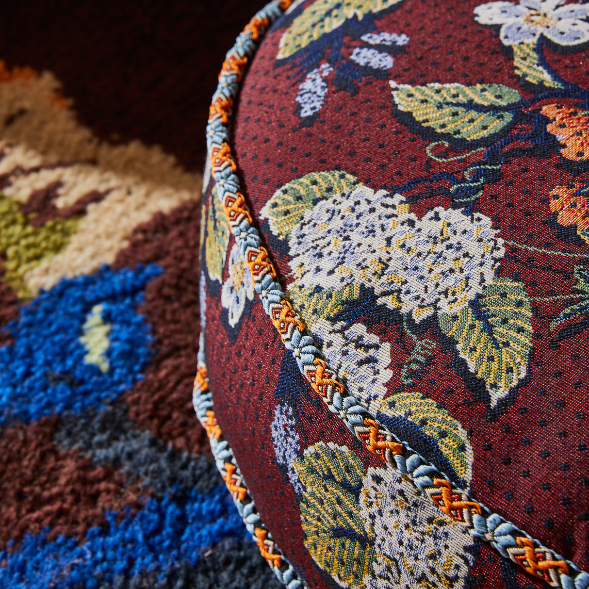 Heidi Jacquard Floor Cushion