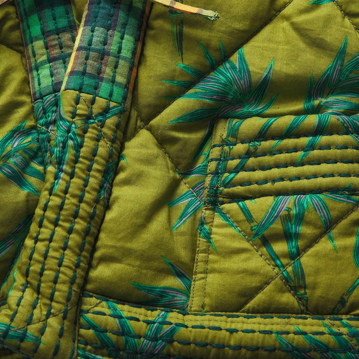 Aneta Kids Quilted Jacket - Juniper