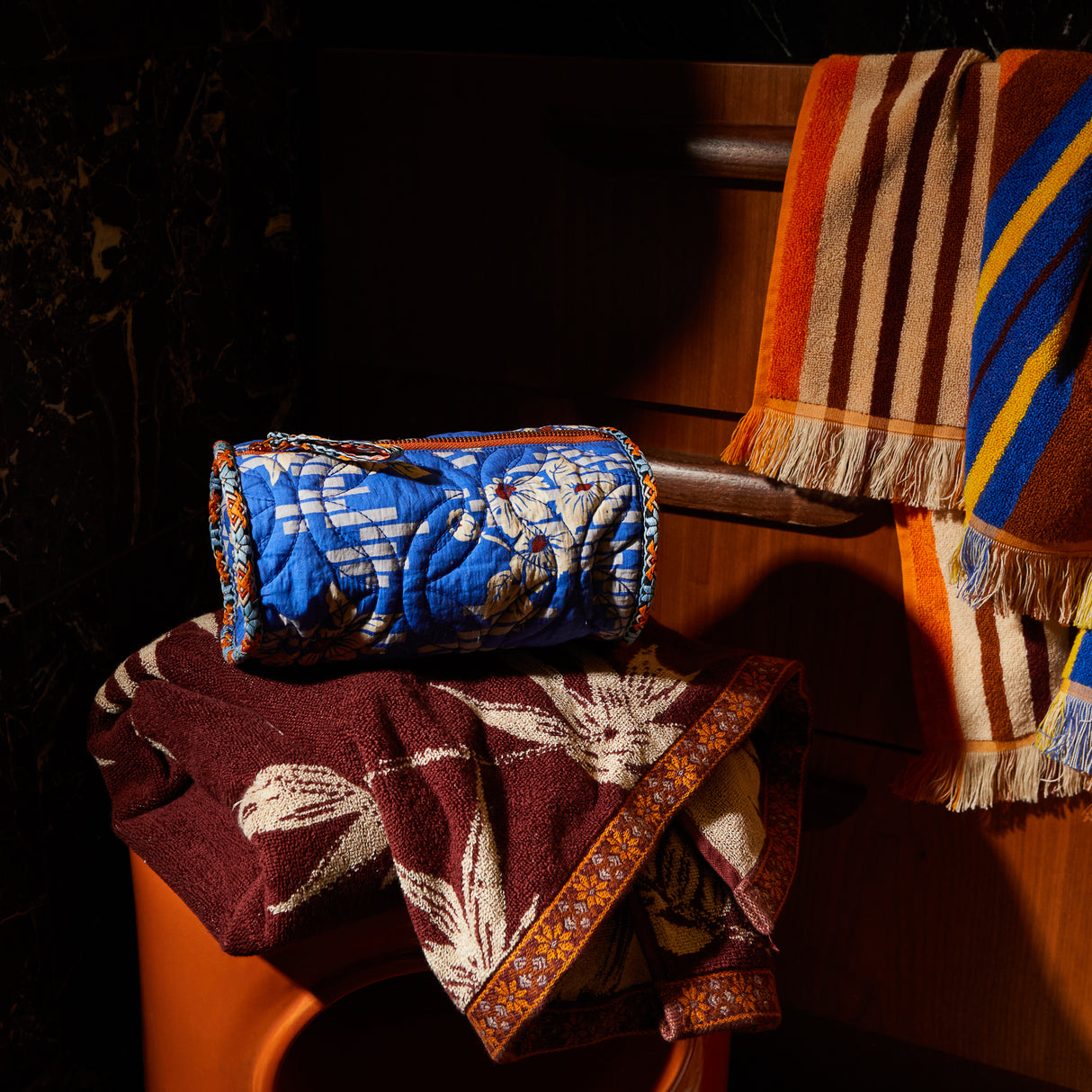 Marta Makeup Bag - Ultramarine