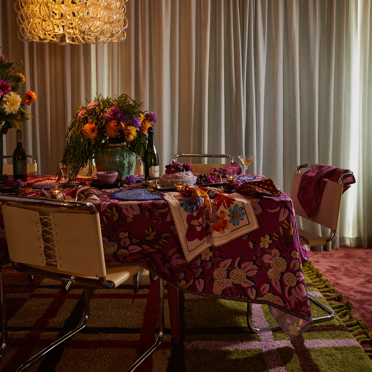 Hanna Napkin Set - Pansy