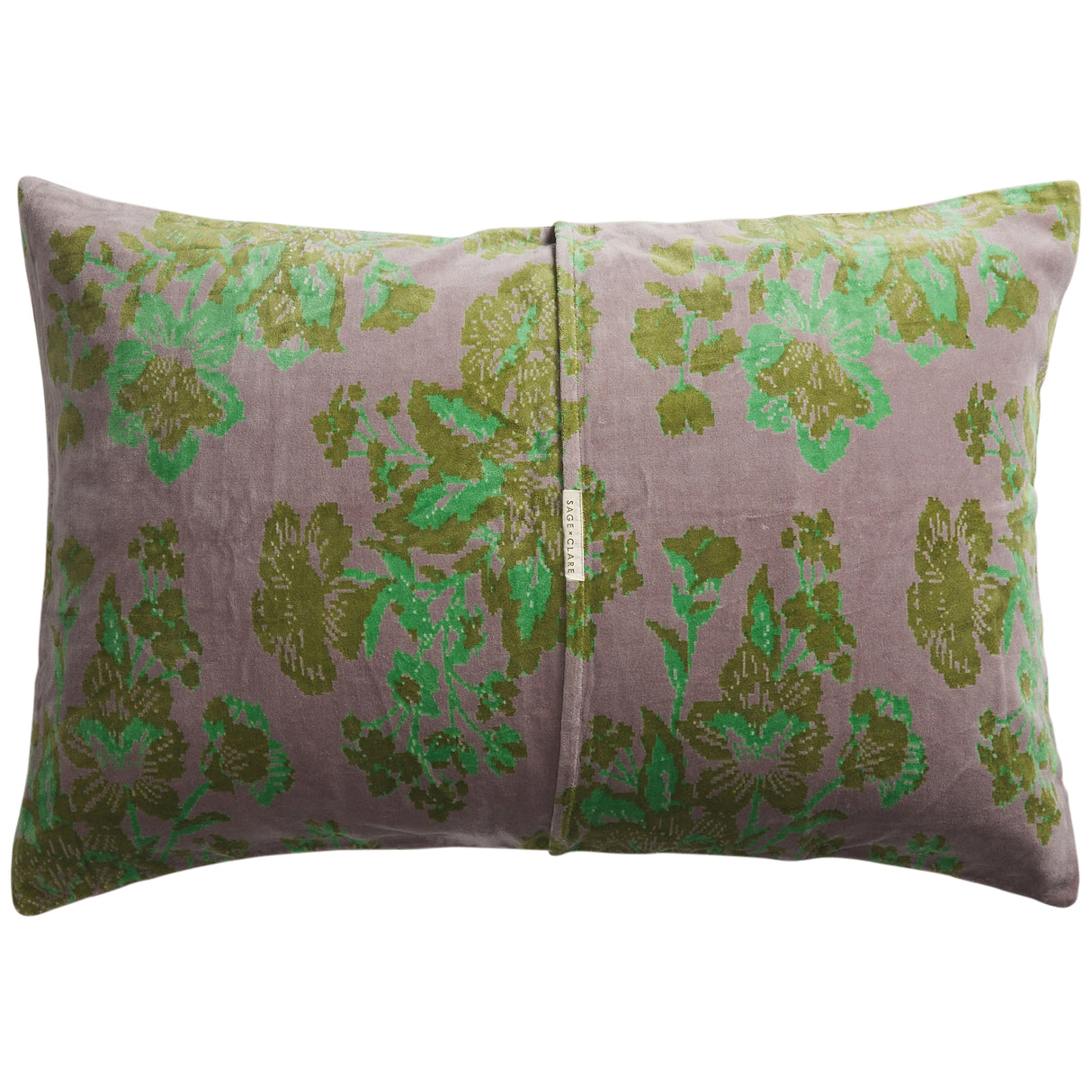 Hazel Velvet Pillowcase - Mink Grey Standard