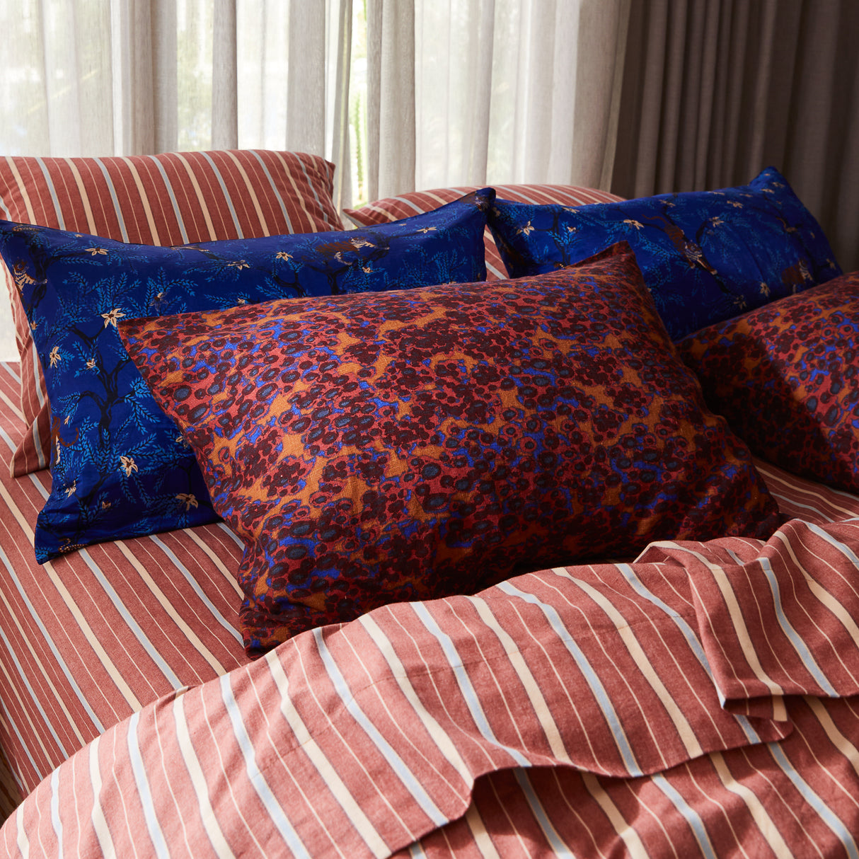 Estera Linen Pillowcase Set Standard