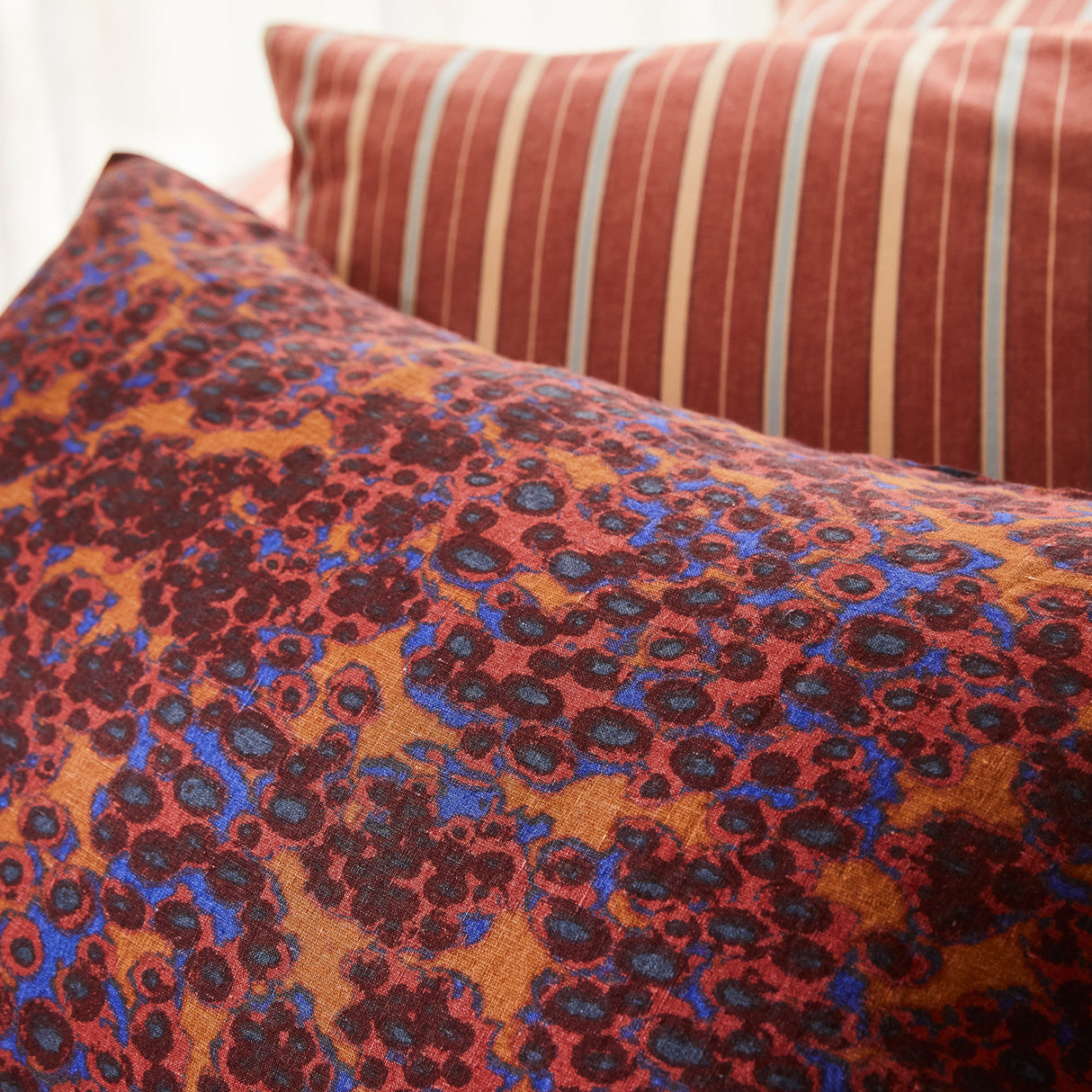 Estera Linen Pillowcase Set Standard