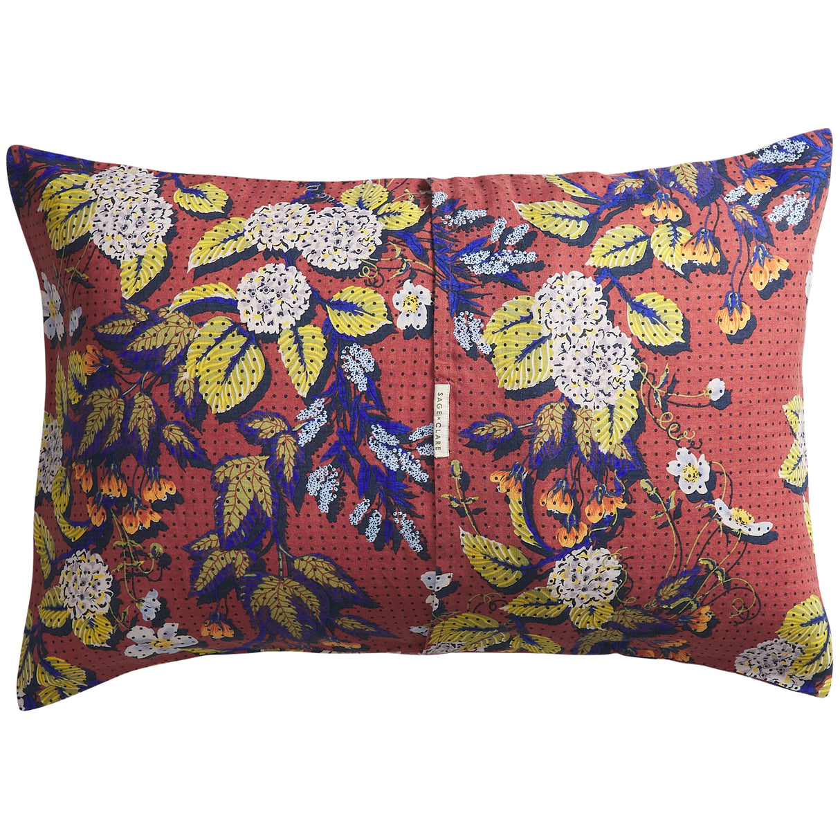 Heidi Linen Pillowcase Set - Burnt Sienna Standard