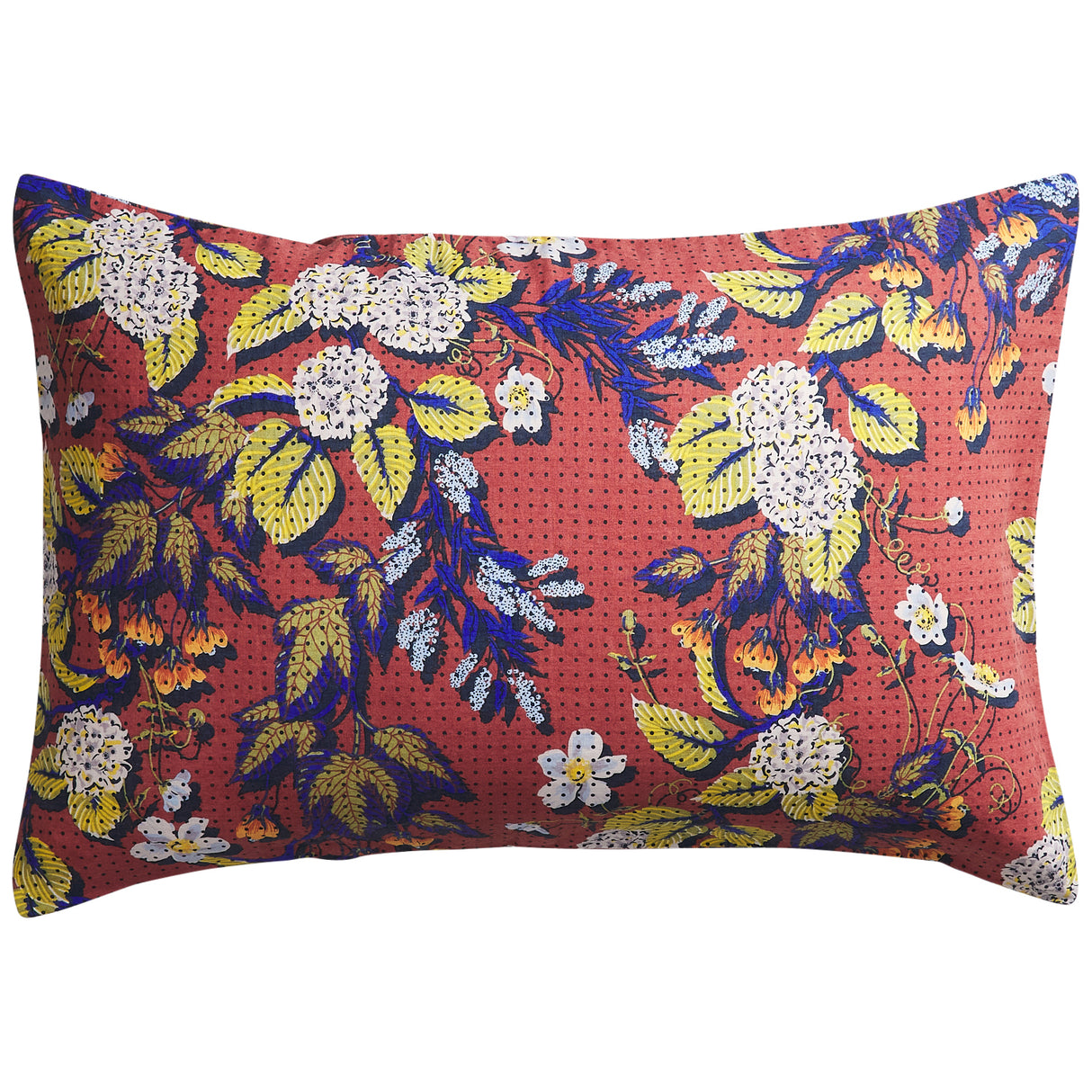 Heidi Linen Pillowcase Set - Burnt Sienna