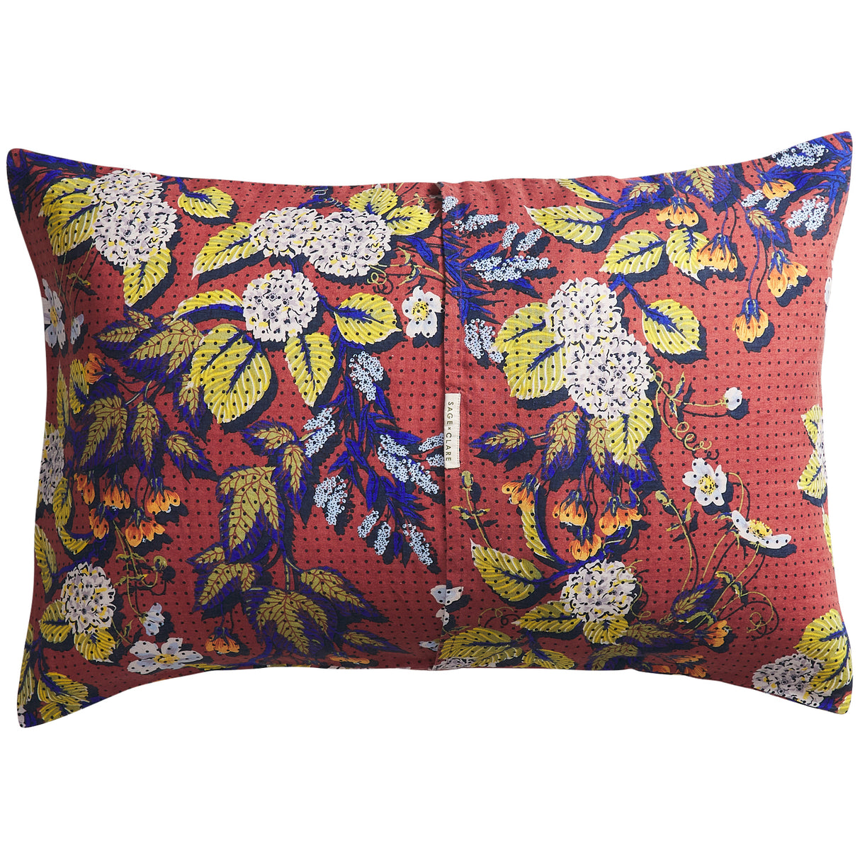Heidi Linen Pillowcase Set - Burnt Sienna