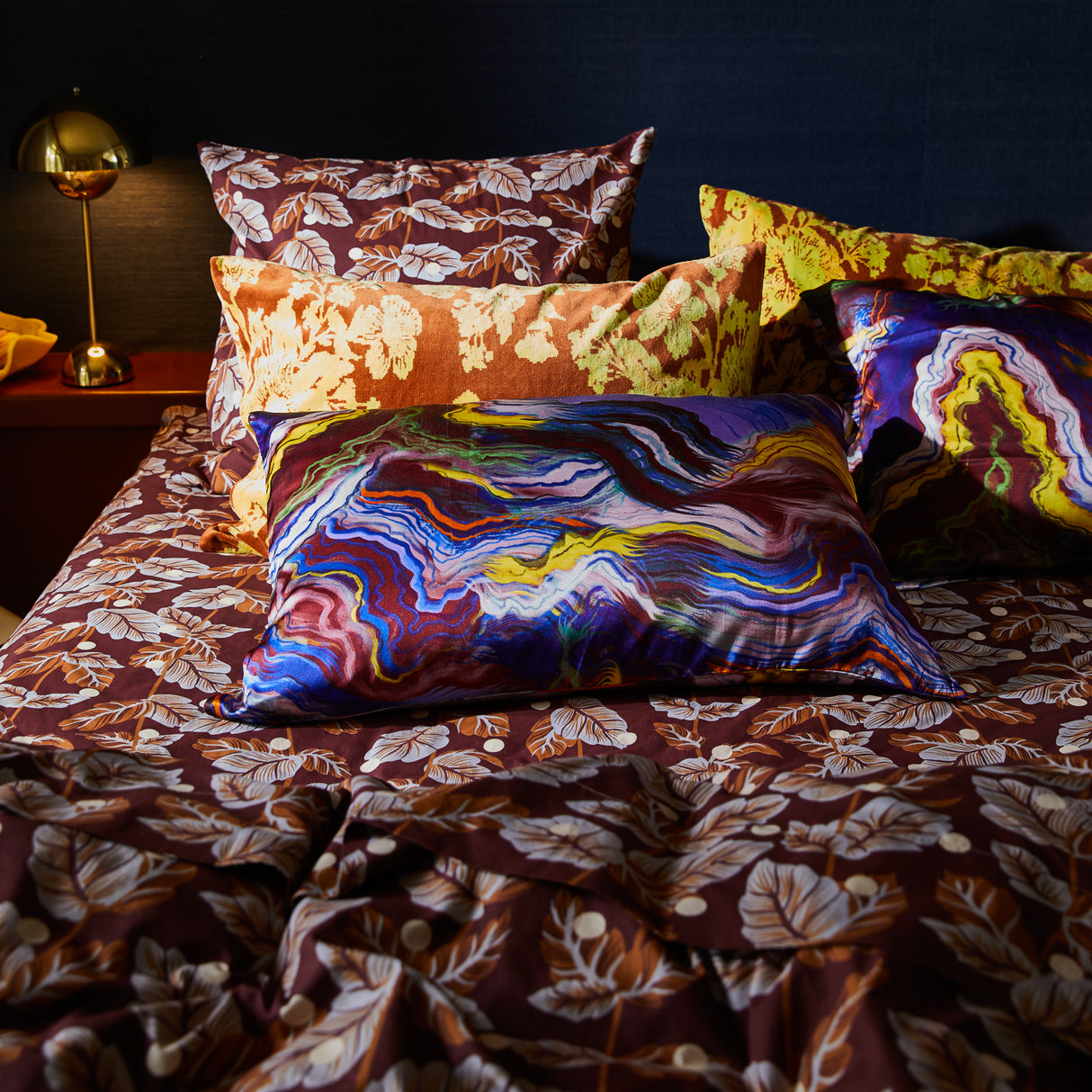 Zoi Silk Pillowcase - Ultramarine Standard