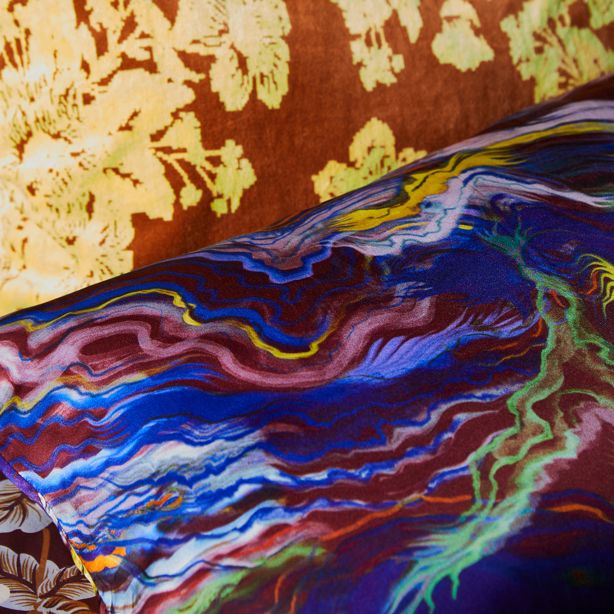 Zoi Silk Pillowcase - Ultramarine Standard