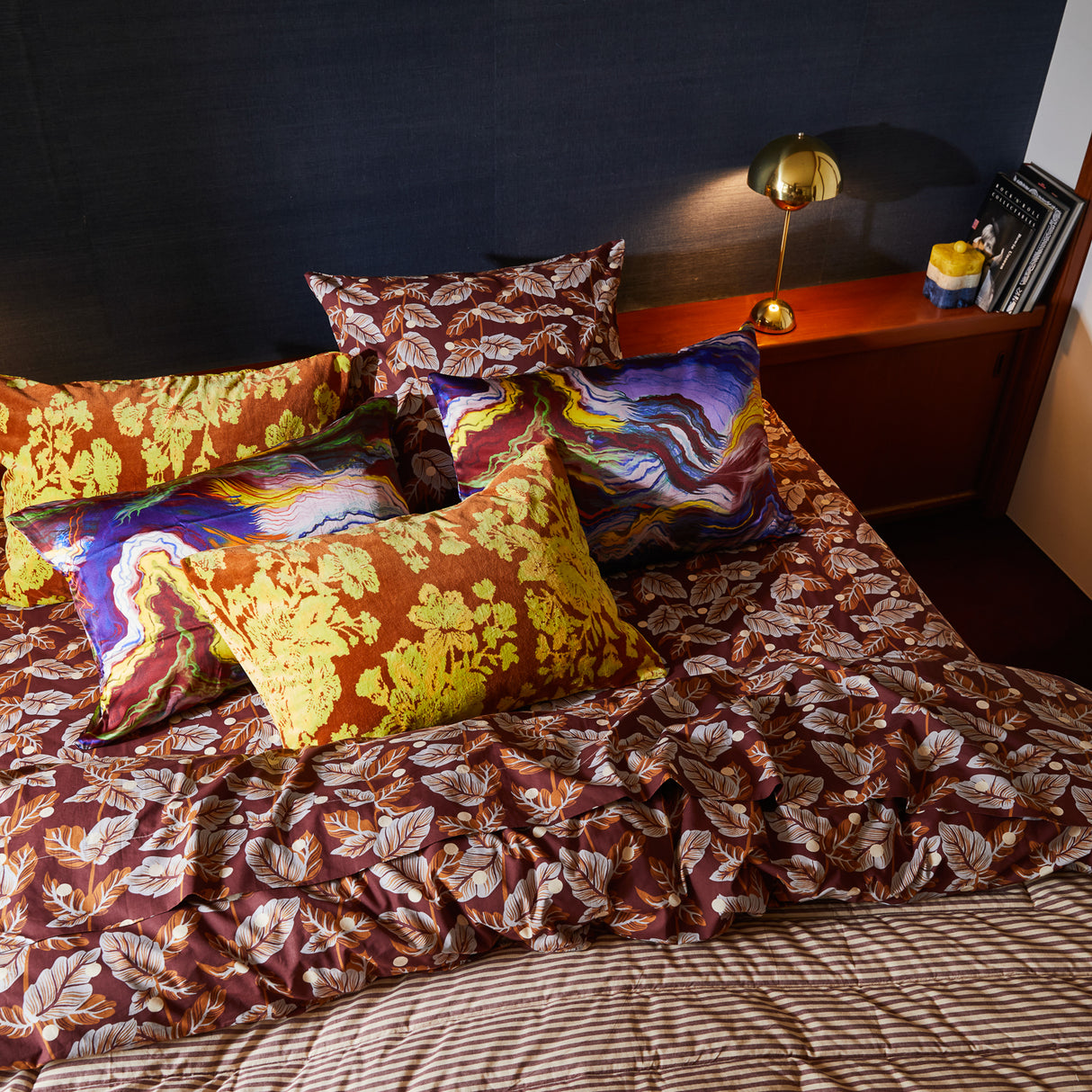 Zoi Silk Pillowcase - Ultramarine Standard