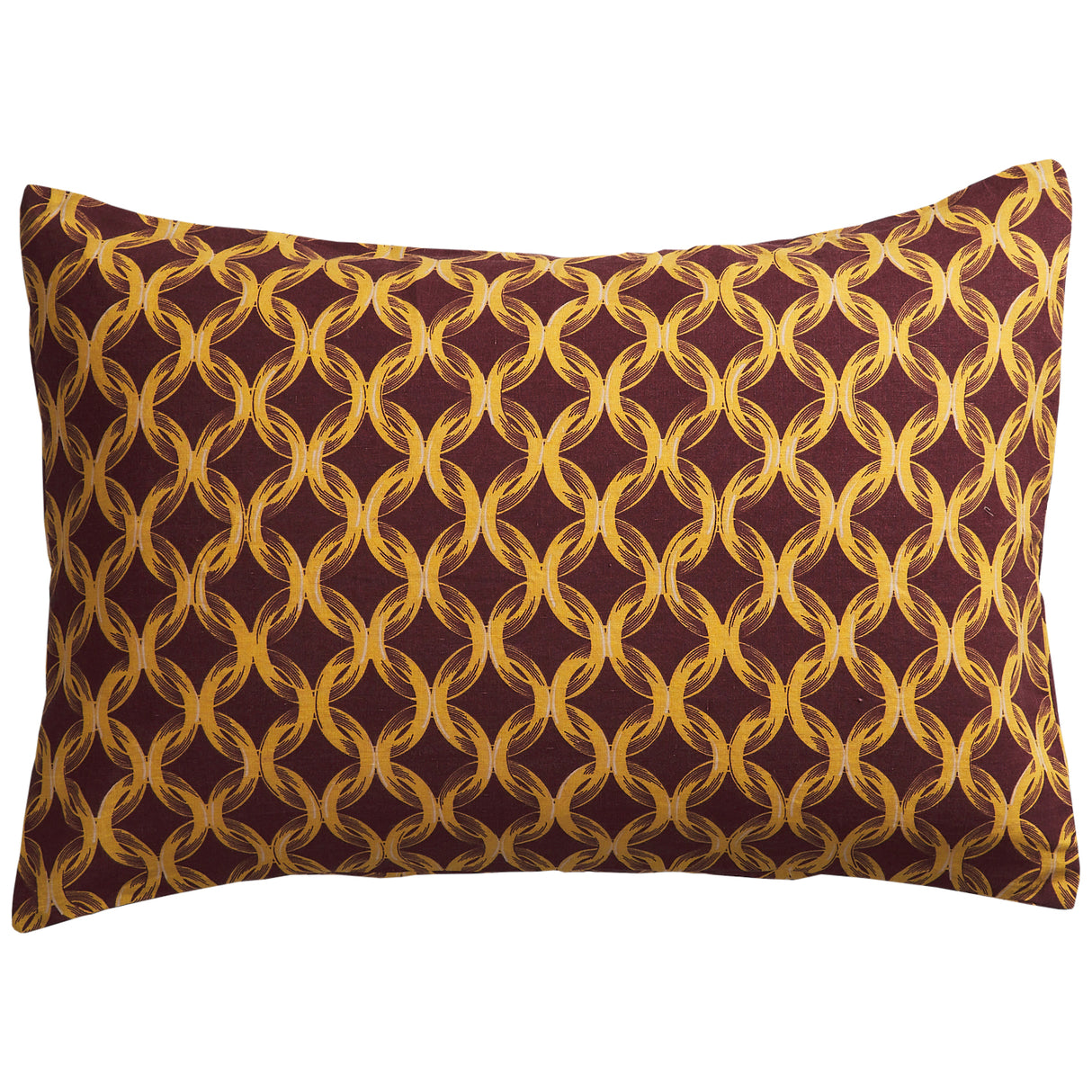 Klaudia Linen Pillowcase Set - Medallion Standard