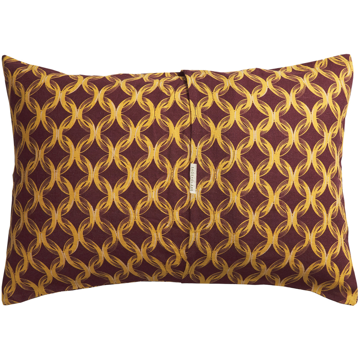 Klaudia Linen Pillowcase Set - Medallion Standard