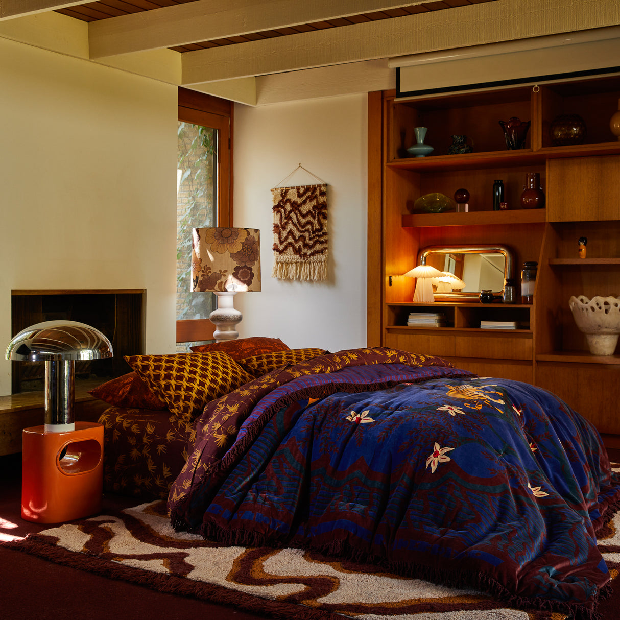 Klaudia Linen Pillowcase Set - Medallion Standard