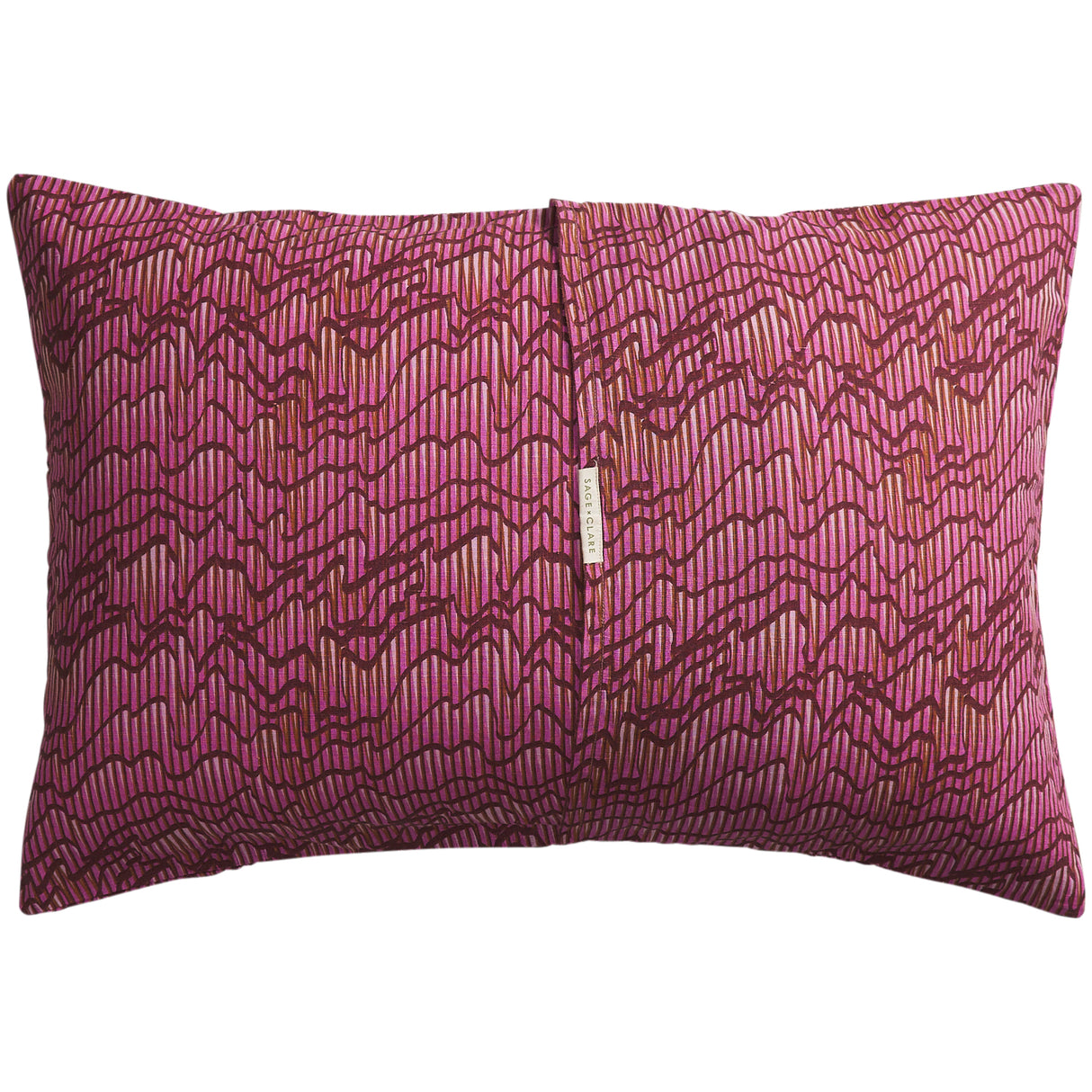 Hanna Linen Pillowcase Set - Pansy Standard