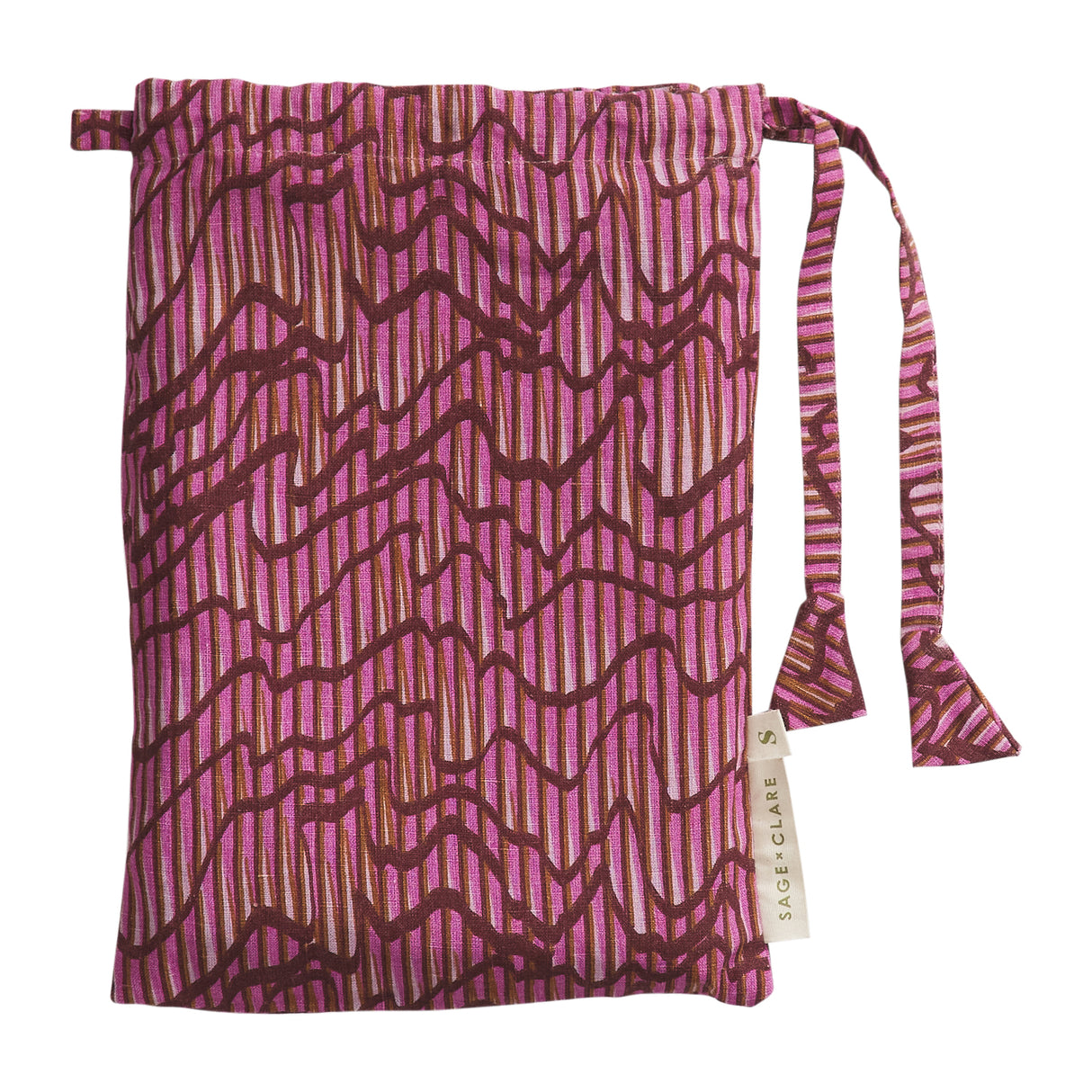 Hanna Linen Pillowcase Set - Pansy Standard