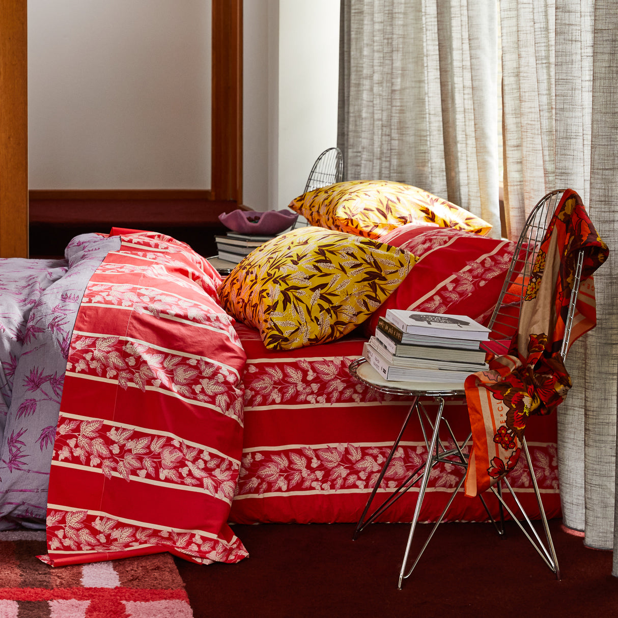 Lina Cotton Pillowcase Set - Medallion Standard