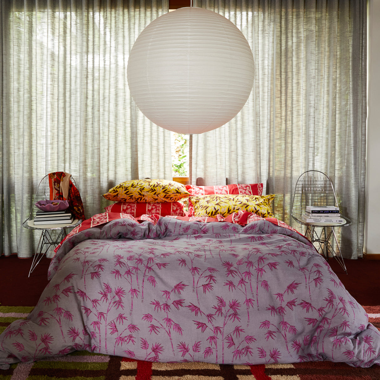 Lina Cotton Pillowcase Set - Medallion Standard