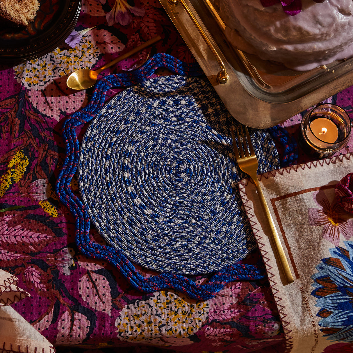 Marzena Placemat - Ultramarine