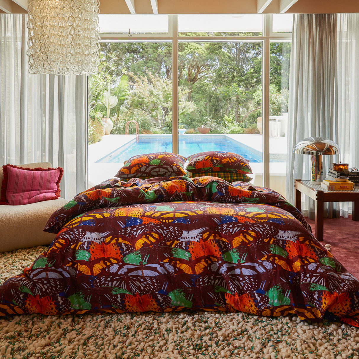 Emilia Linen Quilt Cover Queen