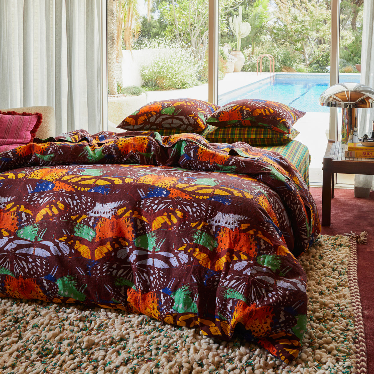 Emilia Linen Quilt Cover Queen