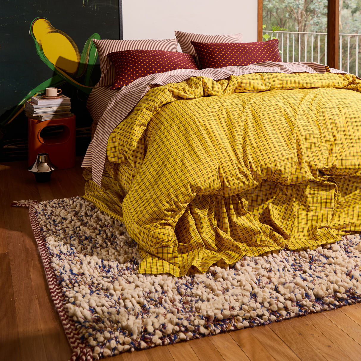 Lazlo Tufted Rug - Thistle
