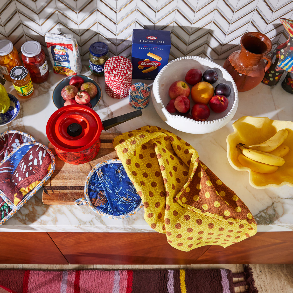 Paige Tea Towel - Medallion