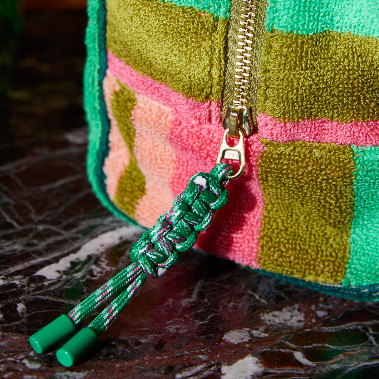 Nicolette Terry Pouch - Juniper Small