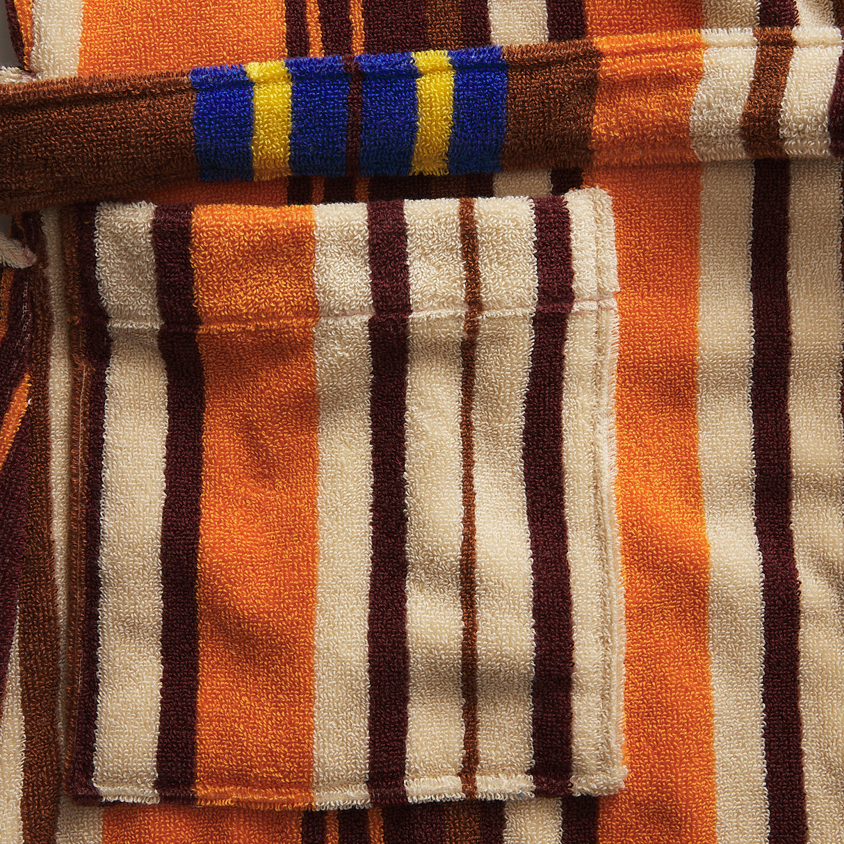 Nicolette Towelling Robe - Russet