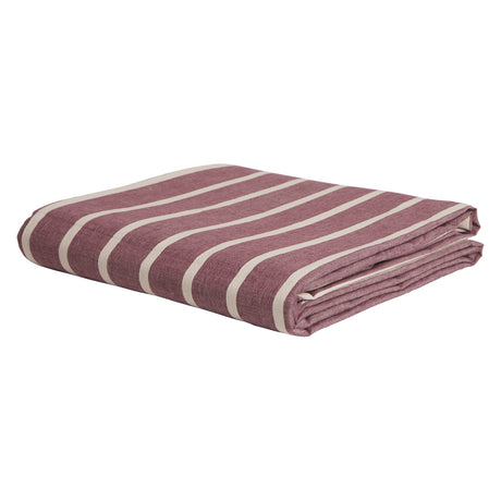 Abrielle Cotton Sheets - Mahogany Flat Sheet / Single