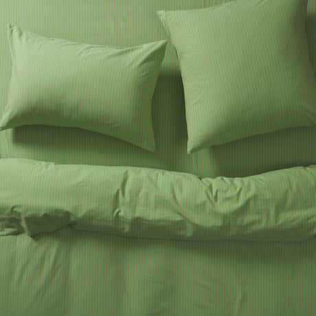 Cordell Cotton Sheets - Emerald Flat Sheet / Single