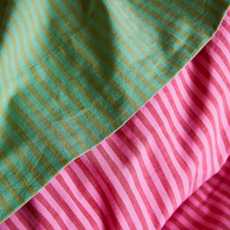 Cordell Cotton Sheets - Emerald Flat Sheet / Single